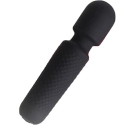 ARMONY - YOUR MAGIC MASSEUR and VIBRATEUR RECHARGEABLE 10 VIBRATIONS BAGUETTE DOTS NOIR