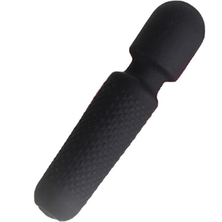 ARMONY - YOUR MAGIC MASSAGER and VIBRATOR RECHARGEABLE 10 VIBRATIONS WAND DOTS BLACK