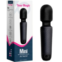 ARMONY - YOUR MAGIC MASSEUR and VIBRATEUR RECHARGEABLE 10 VIBRATIONS BAGUETTE DOTS NOIR