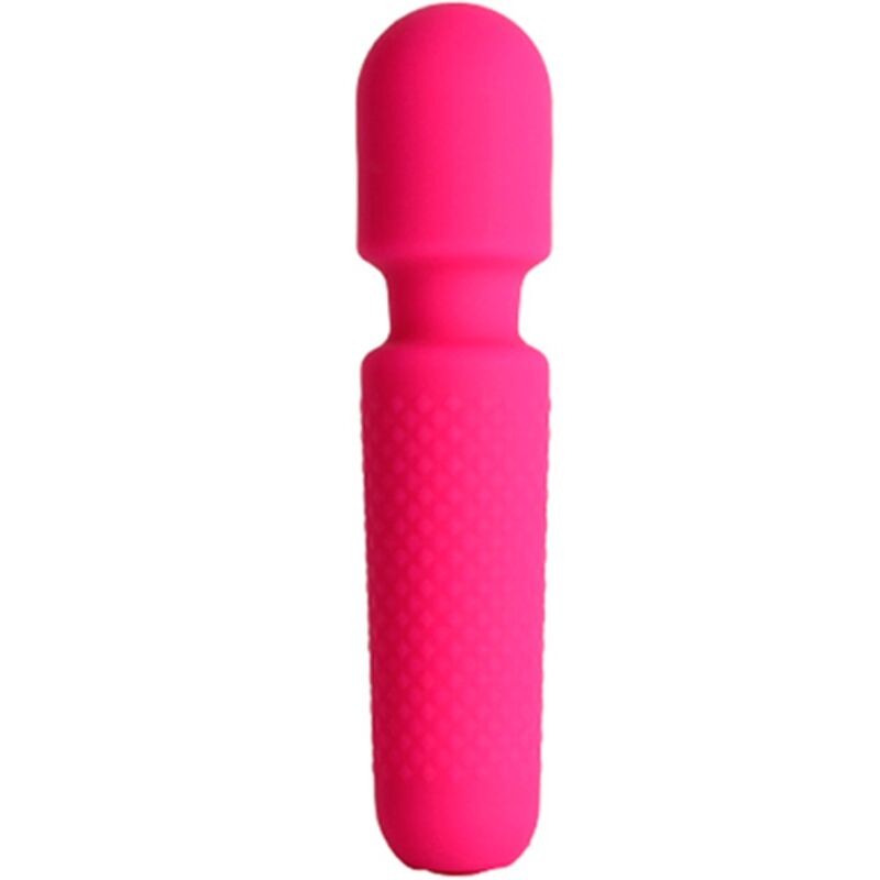 ARMONY - YOUR MAGIC MASSAGER and VIBRATOR RECHARGEABLE 10 VIBRATIONS WAND DOTS PINK
