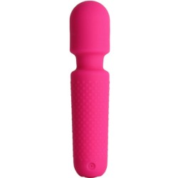 ARMONY - YOUR MAGIC MASSEUR and VIBRATEUR RECHARGEABLE 10 VIBRATIONS BAGUETTE DOTS ROSE