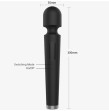 ARMONY - X POWER MASSAGGIATORE E VIBRATORE GRANDE 7 VIBRAZIONI NERO ARMONY - X POWER MASSAGGIATORE E VIBRATORE GRANDE 7 VIBRAZIONI NERO