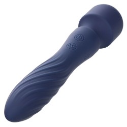 CALEXOTICS - CHARISMA MYSTIQUE MASSEUR DOUBLE MOTEURS 12 FONCTIONS 20,5 CM X 4,5 CM VIOLET