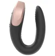 SATISFYER - DOUBLE LOVE LUXURY PARTNER VIBRATOR SCHWARZ SATISFYER - DOUBLE LOVE LUXURY PARTNER VIBRATOR SCHWARZ