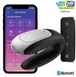 SATISFYER - DOUBLE FUN PARTNER VIBRATOR SCHWARZ SATISFYER - DOUBLE FUN PARTNER VIBRATOR SCHWARZ