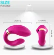 ARMONY - VIBRATORE A MEZZALUNA PER COPPIA TELECOMANDO FUCSIA ARMONY - VIBRATORE A MEZZALUNA PER COPPIA TELECOMANDO FUCSIA