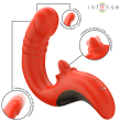INTENSE - PAULINA VIBRATOR AND STIMULATOR IN U SHAPE RED INTENSE - PAULINA VIBRATOR AND STIMULATOR IN U SHAPE RED