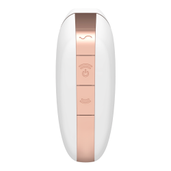 SATISFYER - STIMULATEUR ET VIBRATEUR AIR LOVE TRIANGLE NOIR