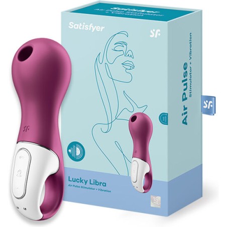 SATISFYER - LUCKY LIBRA STIMULATOR and VIBRATOR