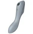 SATISFYER - CURVY TRINITY 3 AIR PULSE VIBRATOR GREY SATISFYER - CURVY TRINITY 3 AIR PULSE VIBRATOR GREY