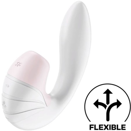 SATISFYER - SUPERNOVA LUFTPULSSTIMULATOR and VIBRATION WEISS
