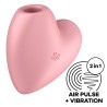SATISFYER - CUTIE HEART STIMOLATORE E VIBRATORE A IMPULSI DARIA BLU