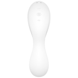 SATISFYER - STIMOLATORE A E VIBRATORE CURVY TRINITY 5 BIANCO