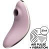 SATISFYER - VULVA LOVER 1 LUFTPULSSTIMULATOR and VIBRATOR VIOLETT