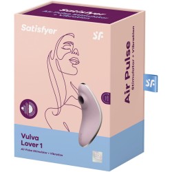 SATISFYER - VULVA LOVER 1 STIMOLATORE E VIBRATORE A IMPULSI DARIA VIOLA