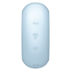 SATISFYER - PRO TO GO 3 ESTIMULADOR Y VIBRADOR DOBLE NEGRO