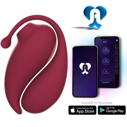 ADRIEN LASTIC - INSPIRATION CLITORIS SUCKER RED VIBRATING EGG - FREE APP