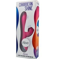 ALIVE - CARIBBEAN SHINE VIBRATOR and SAUGNÄPFE PINK