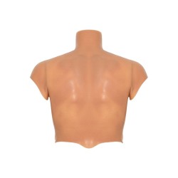 DESIDERIO NASCOSTO - MAGLIETTA ALTER EGO IN SILICONE CON TORSO MASCHILE E ADDOMINALI IN CARNE