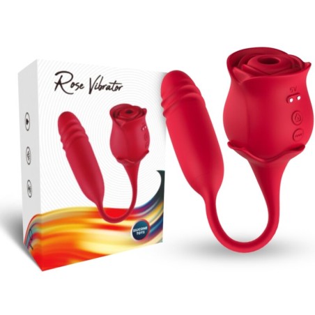 ARMONY - ROSEKNIGTH CLITORIDE SUCKER and VIBRATOR ROSSO