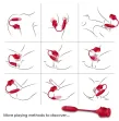 ARMONY - ROSEKNIGTH CLITORIS SUCKER and VIBRATOR RED ARMONY - ROSEKNIGTH CLITORIS SUCKER and VIBRATOR RED