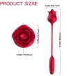 ARMONY - ROSELIP LICKING VIBRATING CLIT and VIBRATOR RED ARMONY - ROSELIP LICKING VIBRATING CLIT and VIBRATOR RED