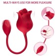ARMONY - ROSA VIBRATOR MIT COLA ROT ARMONY - ROSA VIBRATOR MIT COLA ROT
