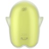 SATISFYER - GLOWING GHOST AIR PULSE and VIBRATEUR JAUNE