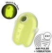 SATISFYER - GLOWING GHOST AIR PULSE and VIBRATOR YELLOW SATISFYER - GLOWING GHOST AIR PULSE and VIBRATOR YELLOW