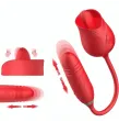 ARMONY - DELIGHT BLUMENVIBRATOR and STOßUNG MIT ROTER ZUNGE ARMONY - DELIGHT BLUMENVIBRATOR and STOßUNG MIT ROTER ZUNGE
