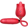 ARMONY - DELIGHT BLUMENVIBRATOR and STOßUNG MIT ROTER ZUNGE ARMONY - DELIGHT BLUMENVIBRATOR and STOßUNG MIT ROTER ZUNGE