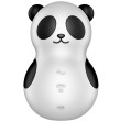 SATISFYER - POCKET PANDA STIMOLATORE E VIBRATORE IN BIANCO E NERO SATISFYER - POCKET PANDA STIMOLATORE E VIBRATORE IN BIANCO E NERO