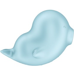 SATISFYER - SASSY SEAL STIMULATOR and VIBRATOR BLAU