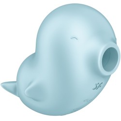 SATISFYER - SASSY SEAL STIMULATOR and VIBRATOR BLAU