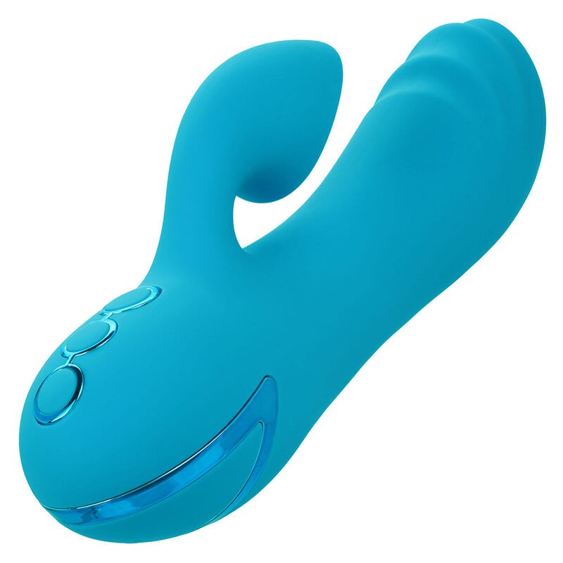 CALEXOTICS - SUNSET BEACH SEDUCER VIBRATOR and STIMULATOR 10 FUNCTIONS BLUE CALEXOTICS - SUNSET BEACH SEDUCER VIBRATOR and STIMULATOR 10 FUNCTIONS BLUE