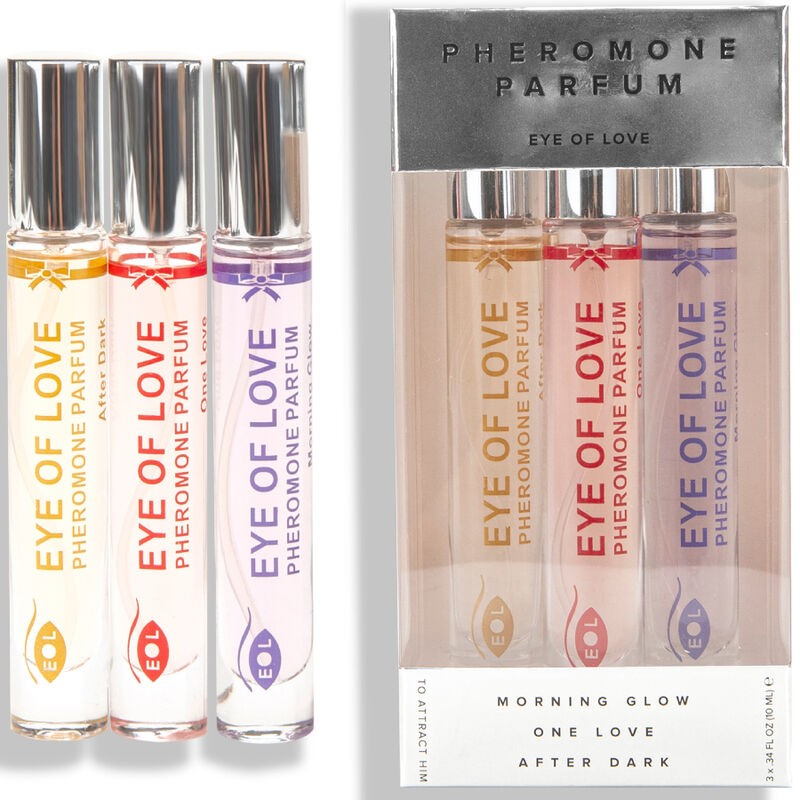 EYE OF LOVE - PARFUM EOL PHR 10 ML SET-3 - MORNING GLOW, ONE LOVE, AFTER DARK