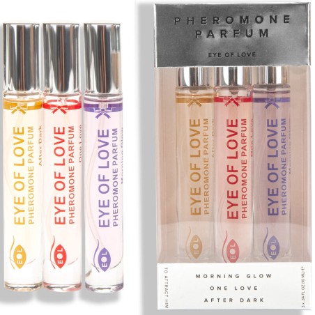 EYE OF LOVE - PARFUM EOL PHR 10 ML SET-3 - MORNING GLOW, ONE LOVE, AFTER DARK