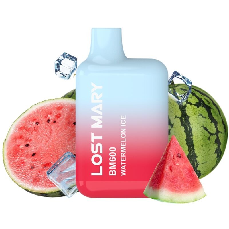 LOST MARY - BM600 VAPER NICOTINE 2 JETABLE GLACE PASTÈQUE