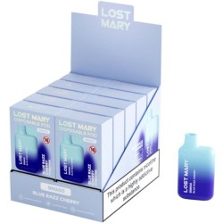 LOST MARY - BM600 NICOTINE VAPER 2 DISPOSABLE BLUE RAZZ CHERRY