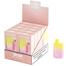 LOST MARY - BM600 NICOTINE VAPER 2 DISPOSABLE PINK LEMONADE