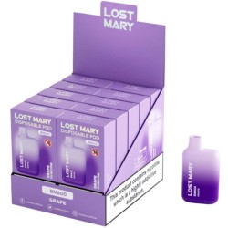 LOST MARY - BM600 NICOTINA VAPER 2 MONOUSO UVA