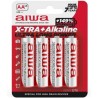 AIWA - PILE ALCALINE X-TRA AA LR6 BLISTER4