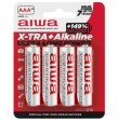 AIWA - BATTERIA ALCALINA X-TRA AAA LR03 BLISTER4 AIWA - BATTERIA ALCALINA X-TRA AAA LR03 BLISTER4