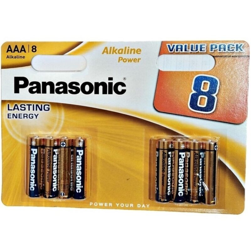 PANASONIC - BLISTER DE PILE AAA ALCALINE BRONZE LR038