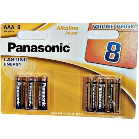 PANASONIC - BLISTER DE PILE AAA ALCALINE BRONZE LR038