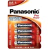 PANASONIC - PRO POWER ALKALINE AA BATTERIE LR6 BLISTER4