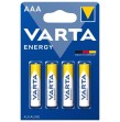 VARTA - PILE ALCALINE ENERGY AAA LR03 BLISTER4 VARTA - PILE ALCALINE ENERGY AAA LR03 BLISTER4