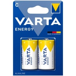 VARTA - ENERGY ALKALINE BATTERY C LR14 BLISTER2