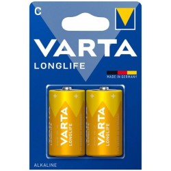 VARTA - BATTERIA ALCALINA LONGLIFE C LR14 BLISTER2