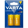 VARTA - LONGLIFE ALKALINE BATTERY C LR14 BLISTER2
